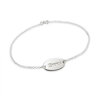 Sterling Silver Personalised Baby Bracelets/Anklet - Name My Jewellery