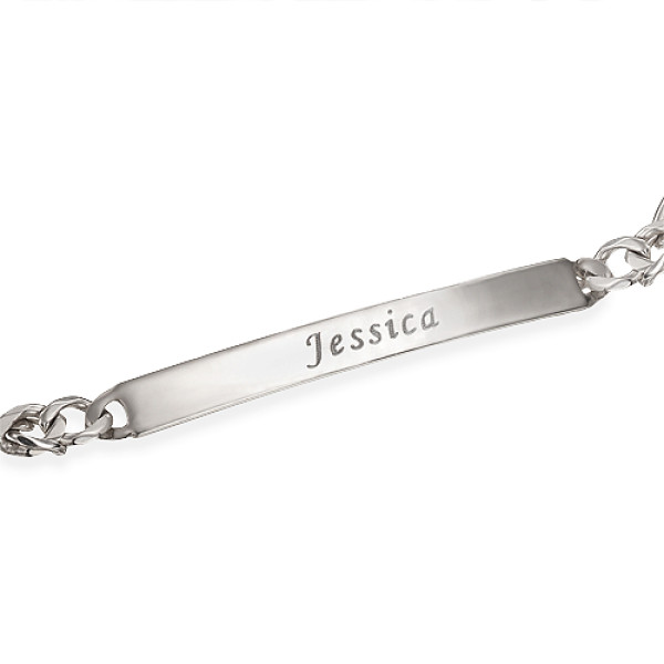 Women's ID Name Bracelet/Anklet - Name My Jewellery