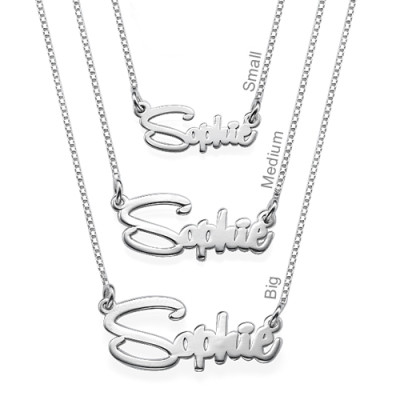 Say My Name Personalised Necklace - Name My Jewellery