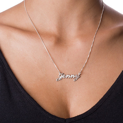 Small Personalised Classic Name Necklace In Silver/Gold/Rose Gold - Name My Jewellery