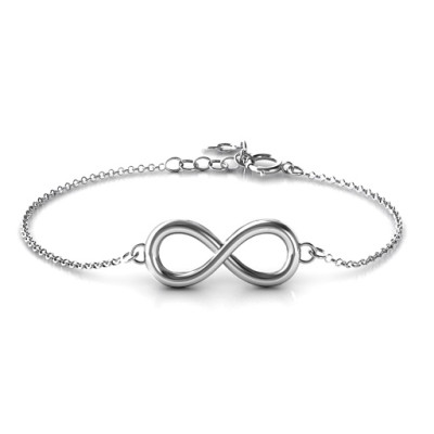 Personalised Classic Infinity Bracelet - Name My Jewellery