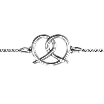 Personalised Love Knot Bracelet - Name My Jewellery