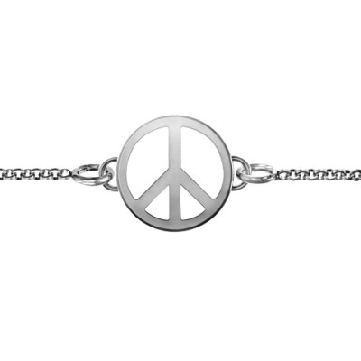 Personalised Shanti Peace Bracelet - Name My Jewellery