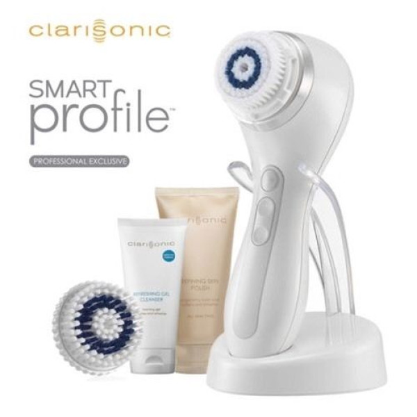 CLARISONIC SMART PROFILE 4 SPEED HEAD TO TOE CLEANSER WHITE - Name My Jewellery