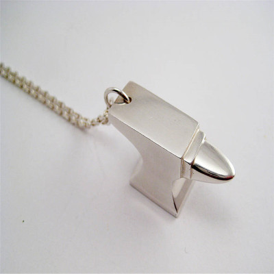 Mini Anvil Pendant - Name My Jewellery