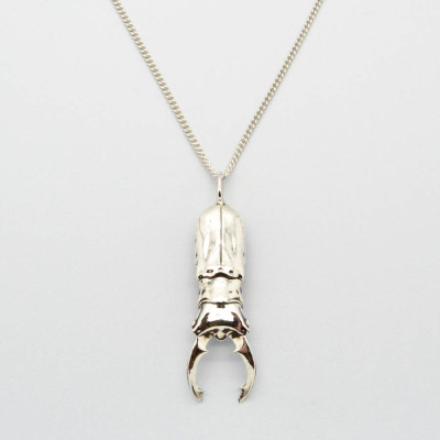 Arma Beetle Pendant - Name My Jewellery