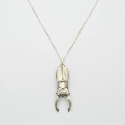 Arma Beetle Pendant - Name My Jewellery