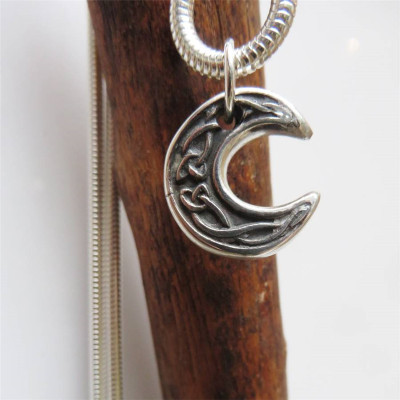 Celtic Moon - Name My Jewellery