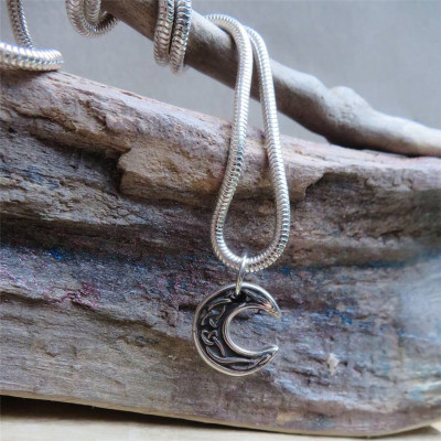 Celtic Moon - Name My Jewellery