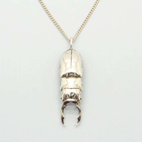 Ferum Beetle Pendant - Name My Jewellery