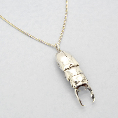 Ferum Beetle Pendant - Name My Jewellery
