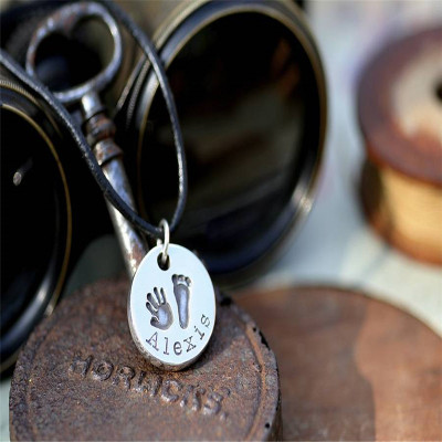 Mens First Impressions Personalised Coin Chain - Name My Jewellery