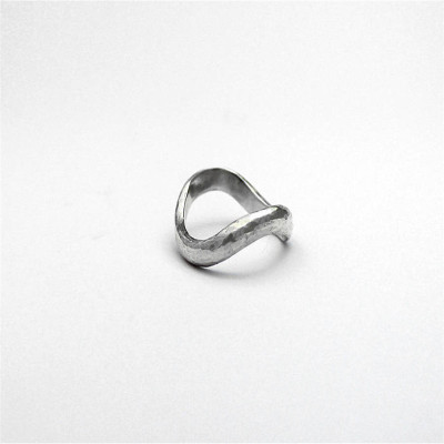 Sterling Silver Infinity Wedding Ring - Name My Jewellery