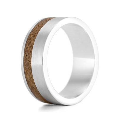 Wood Ring Kindle Two - Name My Jewellery