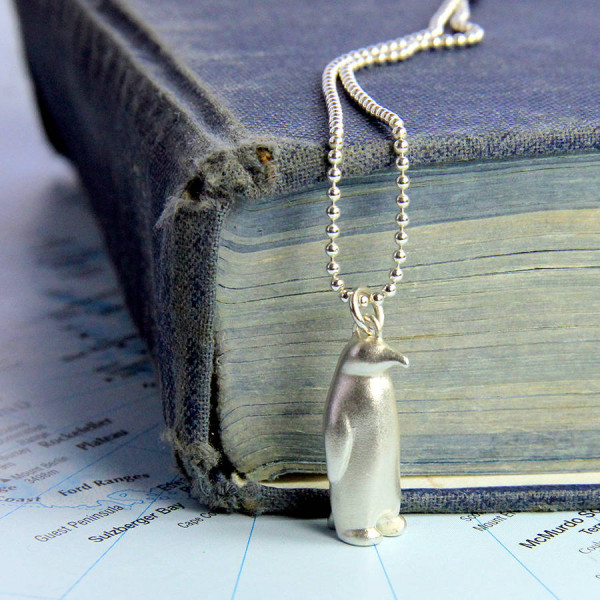 Penguin Necklace - Name My Jewellery