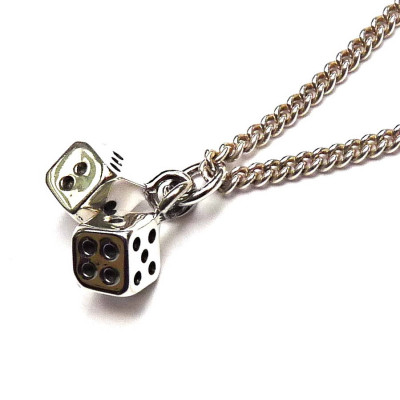 Lucky Dice Necklace - Name My Jewellery