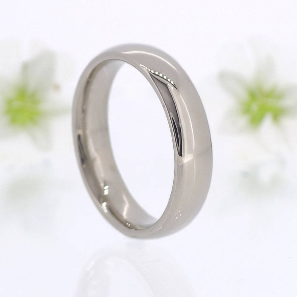 Mens Comfort Fit 18ct Gold Wedding Ring - Name My Jewellery