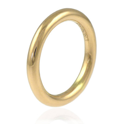 Halo Wedding Ring In 18ct Gold - Name My Jewellery