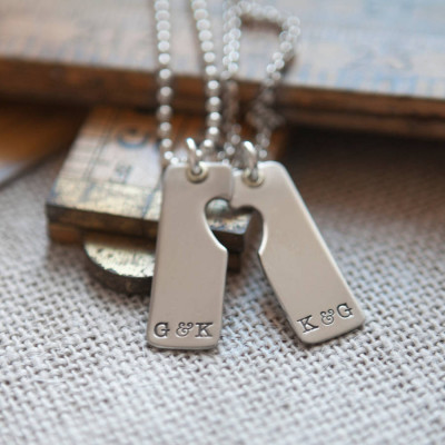 A Pair Necklace - Name My Jewellery