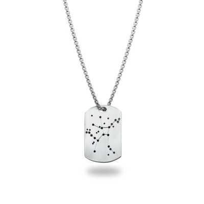 Personalised Constellation Dogtag, Myths From The Gods - Name My Jewellery