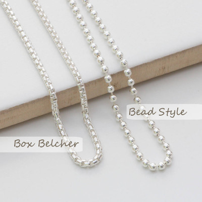 Mens Personalised Hand Or Footprint Necklace - Name My Jewellery