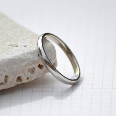18ct Gold Wedding Band Wedding Ring - Name My Jewellery