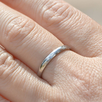 18ct Gold Wedding Band Wedding Ring - Name My Jewellery