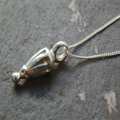 Silver Toggle Hot Air Balloon Pendant - Name My Jewellery