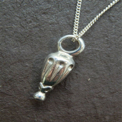 Silver Toggle Hot Air Balloon Pendant - Name My Jewellery