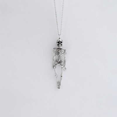 Skeleton Pendant - Name My Jewellery