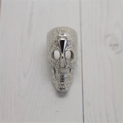 Skull Ring - Name My Jewellery