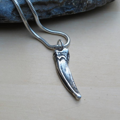 Solid Silver Badger Claw - Name My Jewellery
