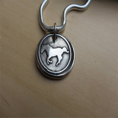Spirit Of The Horse Pendant - Name My Jewellery
