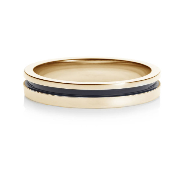 18ct Gold Le Vélo Ring - Name My Jewellery