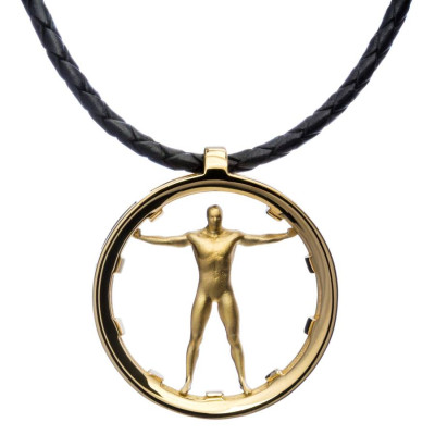 Vitruvian Man Pendant - Name My Jewellery