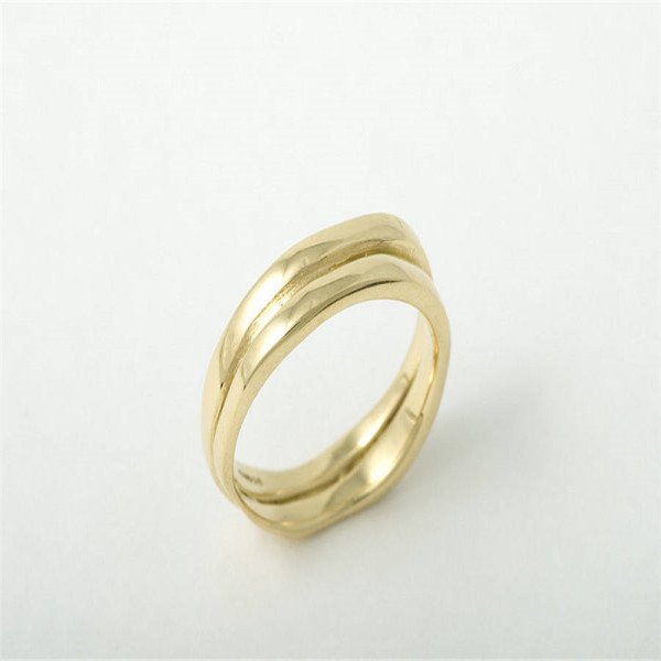 18ct Gold Wedding Ring - Name My Jewellery