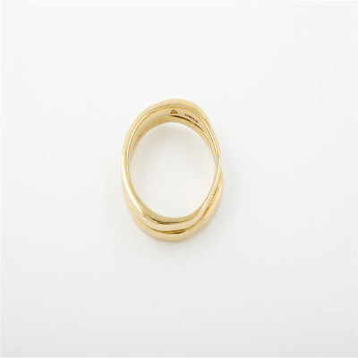 18ct Gold Wedding Ring - Name My Jewellery